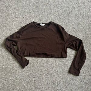 Urban outfitters brown long sleeve